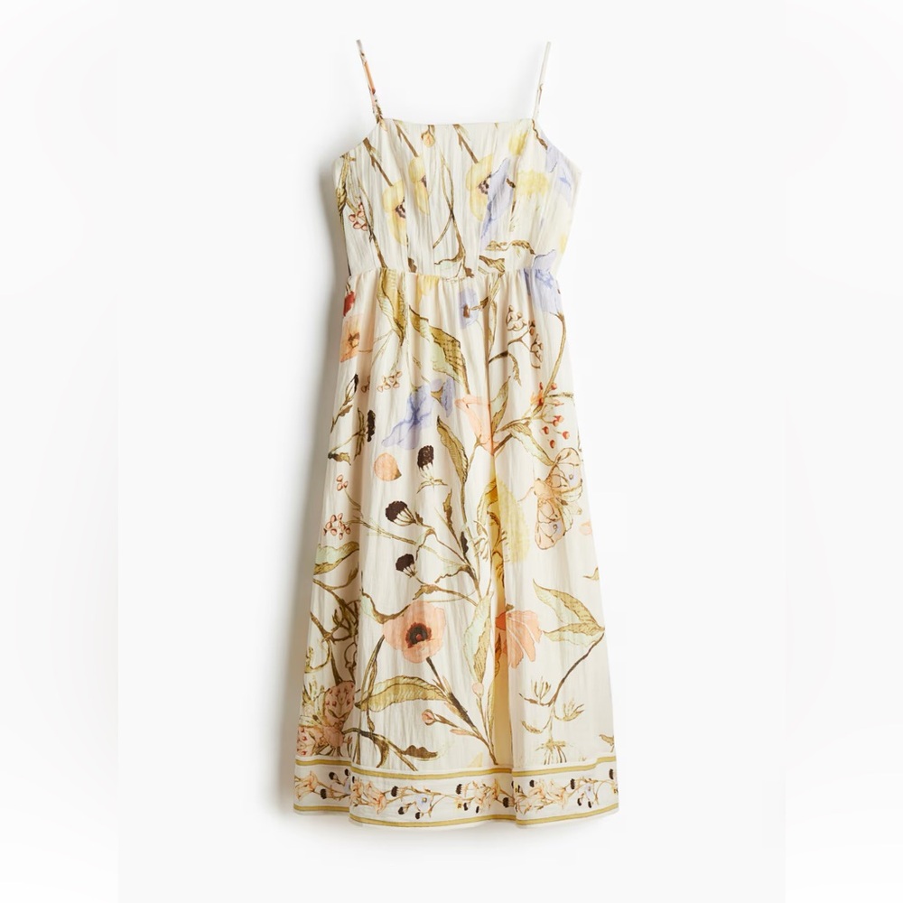 H&M strappy midi dress